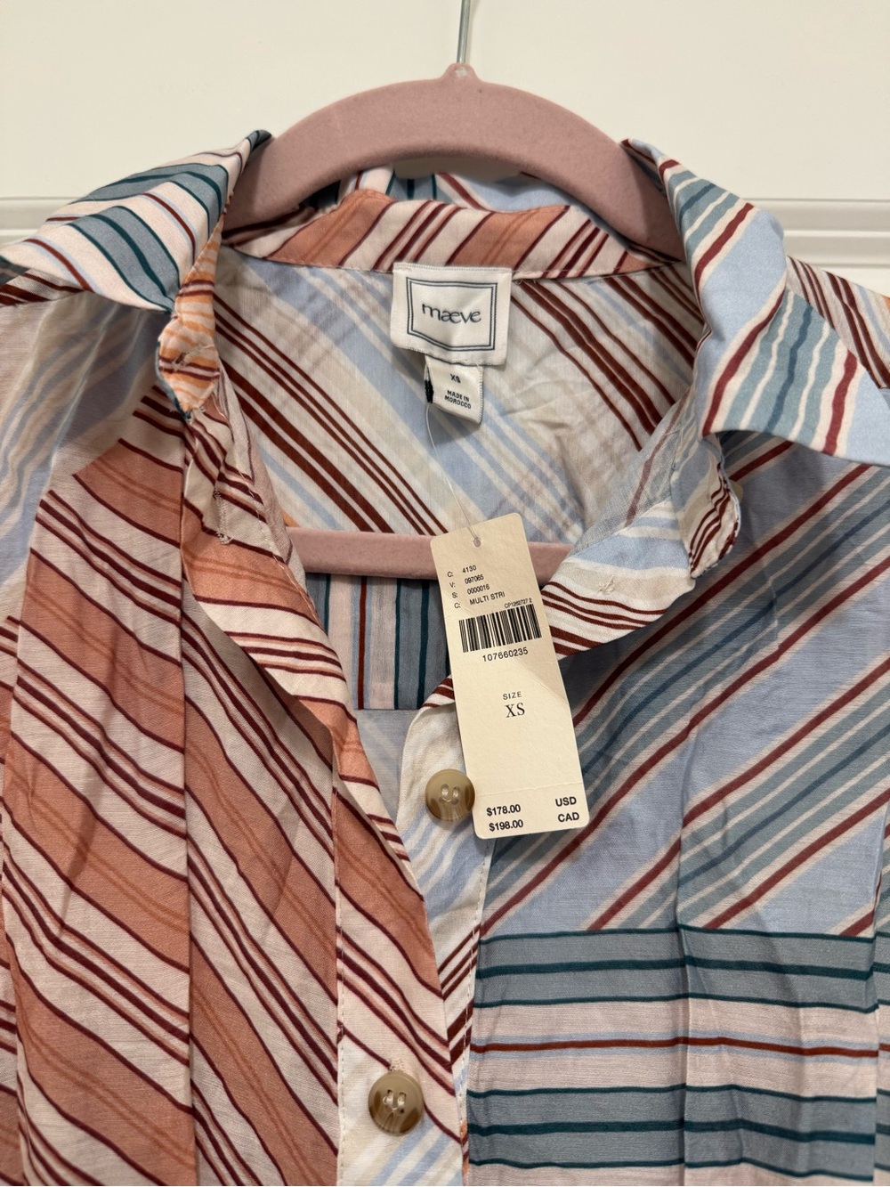 Anthropologie Maeve Midi Shirtdress - Picture 3 of 6